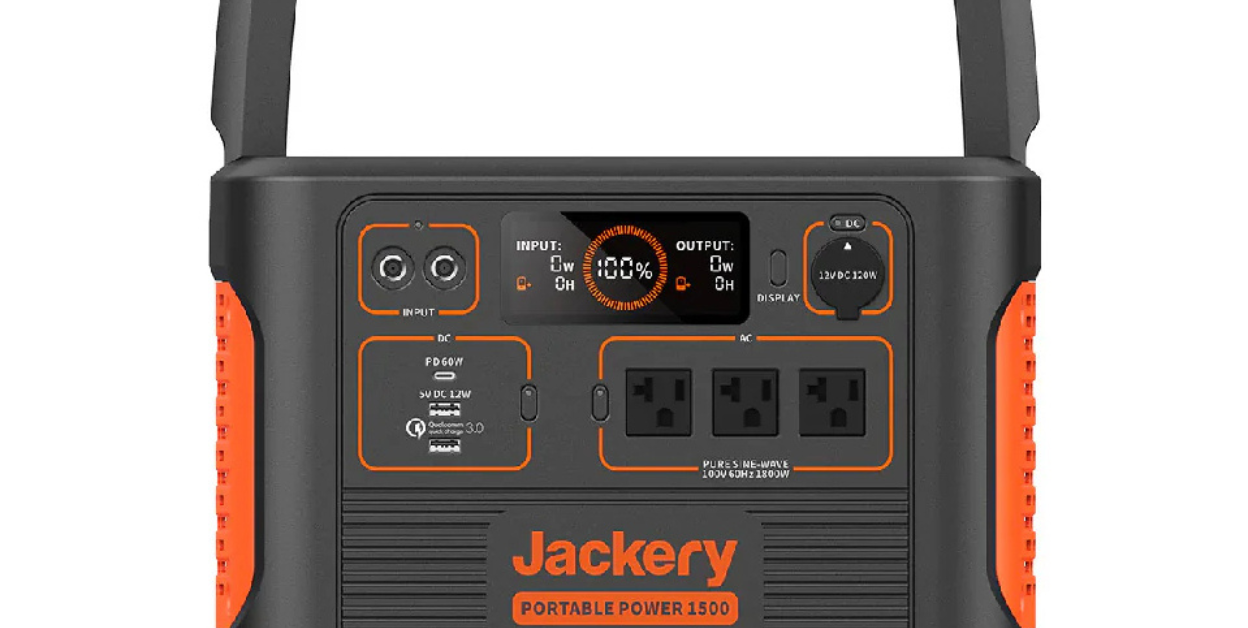 Jackery 1,534Wh ポータブル電源