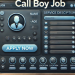 call boy job apply online